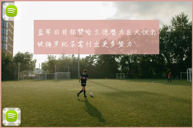 蓝军旧将称赞哈兰德潜力巨大但打破梅罗纪录需付出更多努力